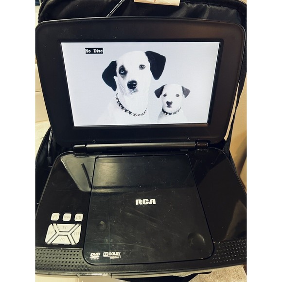 RCA Portable DVD Player DRC99392 Case Charger Straps Working Tested - Picture 2 of 16